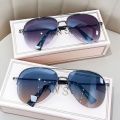 Fashion Gradient Sunglasses for Men Big Frame Pilot Sun Glasses Brand Design Anti-reflective Lunette De Soleil Homme Oculos. 