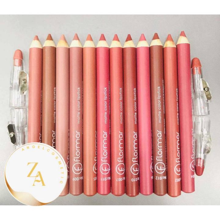 Matte Lipstick Pencil (Pack of 6)