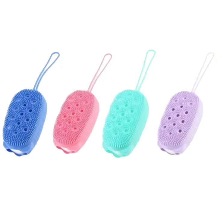 Silicone%20Body%20Scrubber%20Bath%20Sponge%20-%202%20in%201%20Exfoliating%20Body%20Brush%20Loofah%20Shower%20Sponge%20for%20Women%20Men%20and%20kids%20-%20Image%202