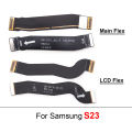 For Samsung S21 FE S23 Plus Ultra LCD Screen Main Board Connector Motherboard Connection Flex Cable. 