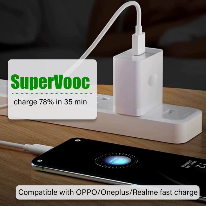 For Realme Charger, Super Dart for Realme 10 11 Pro/Gt5/C55/c35/c53 Adapter,SuperVooc charger for OPPO, Warp charger for Oneplus
