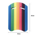 Swimming Board Floating Plate Back Float Kickboard Beginner Safe Pool Practice Aid Outdoor Swimming Training Safety Accessories. 