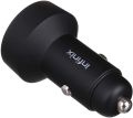 Infinix Genuine XCC02 Fast Car Charger with 2 USB Ports - 4.8 A-Black / Dual Port USB Fast Car Charger 100% Original Product Same As Shown In Pictures. 