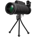 Panda 40x60 HD Dual Focus Optical Monocular Telescope With Tripod & Mobile Clip For Travel & Camping. 