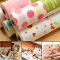 2/Roll Waterproof Antibacterial Plastic Cabinet Drawer Shelf Liners Sheets for Kitchen Table Mat. 
