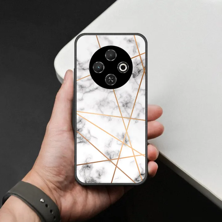 Tecno_%20Spark%2030C%204G%20Cover%20-%20White%20Marble%20Series%202%20-%20HQ%20Premium%20Shine%20Durable%20Shatterproof%20Case%20-%20Image%207
