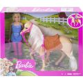 BARBIE: DOLL & HORSE (FXH13). 