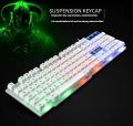 Hot Selling TX30 Mechanical Keyboard Wired USB Colorful 104 Keys Multi-Function Gaming Keyboard. 