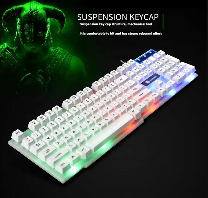 Hot Selling TX30 Mechanical Keyboard Wired USB Colorful 104 Keys Multi-Function Gaming Keyboard