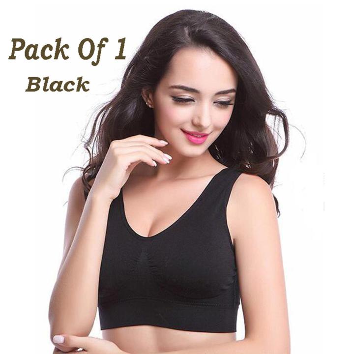 Air Bra, Non-Padded & Non-Wired Bra For Women & Girls, Free SizeAdjustable Air Bra - Brazzer for Women and Girls - No Straps,No Clips,No Wires,No Pain