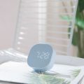 Square Small Alarm Clock Luminous Mute LED Multifunctional Digital Clock Light Electronic Desktop Digital Table Clocks 3 Colors. 