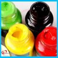 Fabric Paint color 25ml 6 pcs with colour Palette brush and wooden sticks (Textile). 