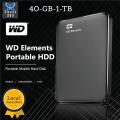 USB 3.0 External Hard Drive 80GB 160GB 250GB 320GB 500Gb 640GB 750GB 1TB 1000GB Portable Hard Disk WD Element. 
