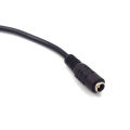 Copper DC 5521 to 4Pin PWM 4 Way Computer PC Fan Power Adapter Cable 12V. 