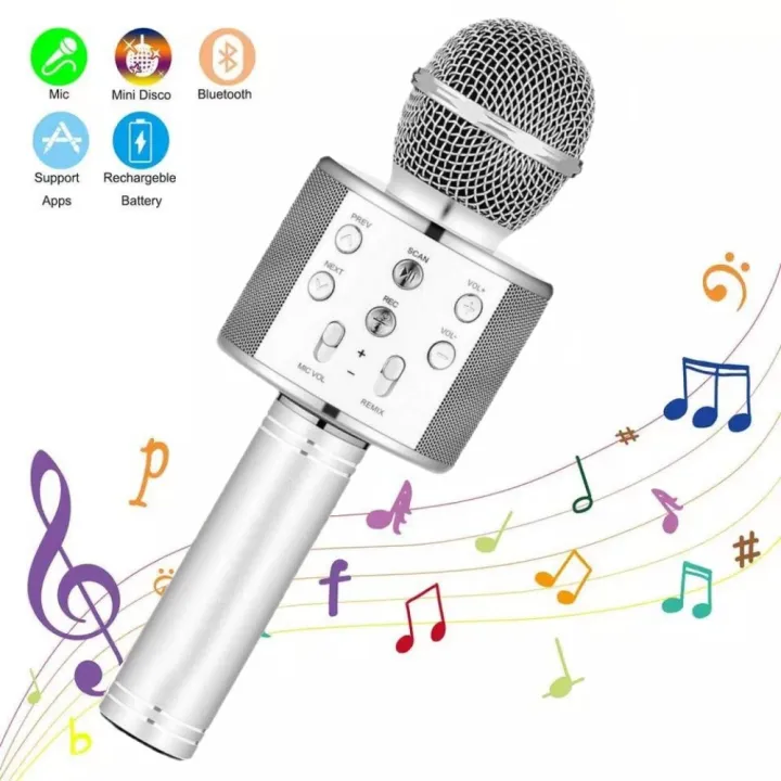 K12%20Karaoke%20Portable%20Bluetooth%20Speaker%20With%202%20Wireless%20Microphone%20Home%20Family%20Kids%20Gift%20-%20Image%207