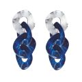Fashion Statement Earrings Colorful Acrylic Hollow out Sweet Drop Earrings Long Dangle Retro Stud Earrings. 