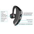 New V9 Single Wireless Bluetooth Earphone with Mic Handsfree Earbuds Stereo Headphones Business In ear Headsets Black. 