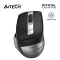 A4Tech FB35CS - Bluetooth + 2.4G Wireless - Rechargeable Type C - Silent Clicks - 2000 DPI - Connects 3 Devices - For PC/Laptop/Tablet/Smart TV. 
