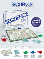 Jax Sequence- Large - Original Sequence Game with Folding Board, Cards and Chips. 