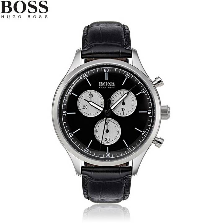 Hugo Boss Companion, Stainless Steel Chronograph Watch - 1513543