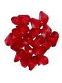40g Green/Dark Yellow/Shocking Pink Acrylic Crystal Beads for DIY Jewelry Making, Elegant Fashion Accessories. 