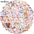 Cartoon Cow Sticker Colorful Cartoon Cow Stickers Fun Animal Decals for Kids Skateds Luggage More Waterproof Vinyl Art Decoration for Diy Projects Perfect Reward Stickers for Southeast Asian. 