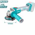 Total Li-ion Brushless Angle Grinder TAGLI201008. 