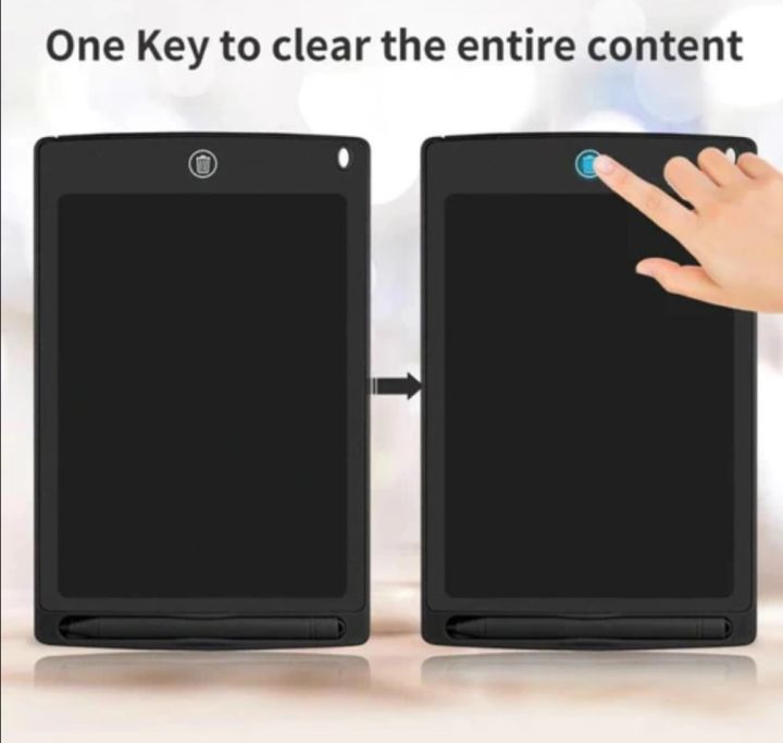 LCD%20Writing%20Tablet%208.5%20Inch%20%7C%20Magic%20Salat%20WITH%20PEN%20MULTI-COLOR%20&%20BLACK%20COLOR%20Display,%20Erasable%20Electronic%20Slate%20-%20Kids%20Drawing%20Pad%20-%20FOR%20KIDS%20&%20ADULT.%20-%20Image%206