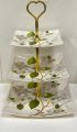 Three Tier Serving Platter in Melamine | 3-Tier Melamine Cupcake Stand | Dessert Stand, Cupcake Stand, Tea Party, Serving Platter for Wedding Birthday Party. 
