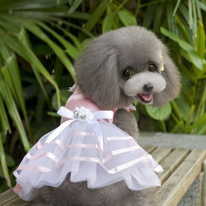 Pink%20Satin%20Bowknot%20Sweety%20Princess%20Frock%20Dress%20Dog%20Clothes%20for%20Small%20Dogs%20Dress%20Spring%20Summer%20Puppy%20Small%20Dog%20Princess%20Dog%20-%20Image%203