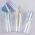 Aurora Nails Glass Foil Film Sticker Cellophane Paper Korean Nail Trend Design Ice Cube Manicure DIY Decoration. 