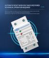 OVER VOLTAGE AND UNDER VOLTAGE SAFETY BREAKER HIGH VOLTAGE APPLIANCE AUTOMATIC PROTECTION. 
