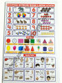 EDUCATION FOLDING WHITE  BOARD (READING & WRITING ACTIVITIES) [FOR KIDS]. 