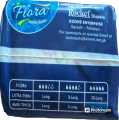 Sanitary Napkins Maxi Thick XXL 16 Pads by Flora Individually Packed with Maximum Absorbency. 