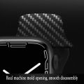 Strap For Apple Watch band 7 8 41/45mm Carbon Fiber Pattern smartwatch bracelet correa iWatch serie ultra 3 4 5 6 SE 49/38/42mm. 