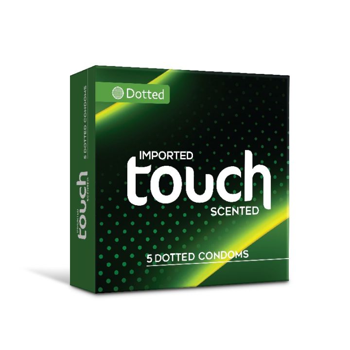 Touch Dotted Condoms - Pack of 5