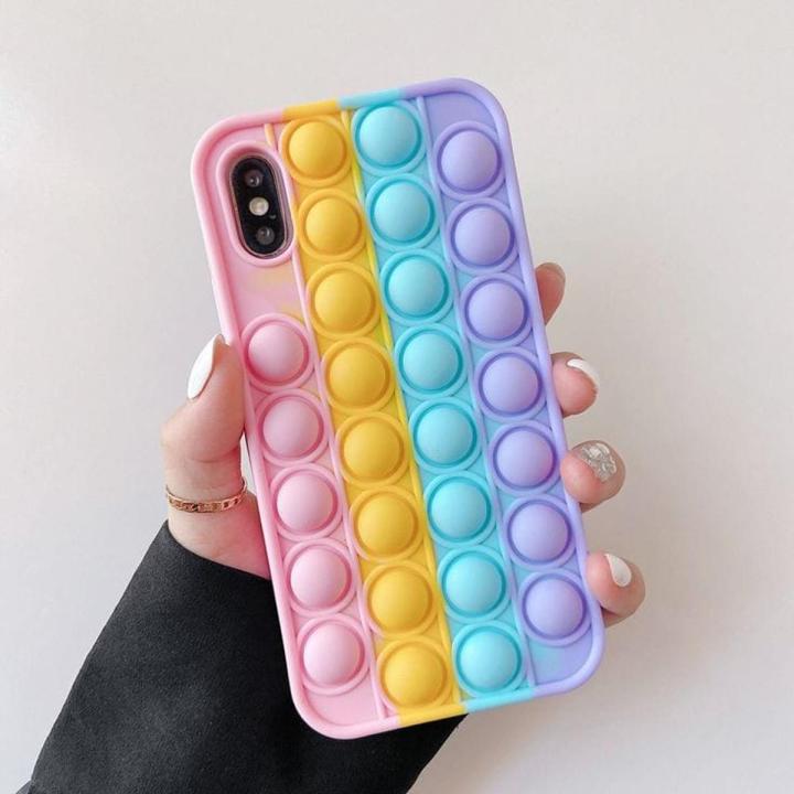 iPhone X XS Pop It Case For Girls