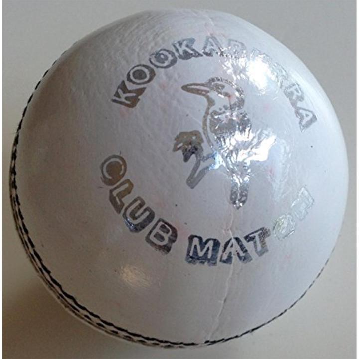 KOOKABURRA kbcc9067900 Cricket Leather Ball (Pack of 6, White)