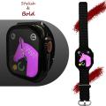 T900 Ultra 2 BIG 2.19 Infinite Display Smart Watch Full Touch Screen Bluetooth Call Space Aluminum Case 49 MM Heart Rate Sleep Monitoring Water Proof Wireless Charging Android and iOS Multicolor Men Women Ultra Watch / T900 Ultra 2 Smart Watch. 