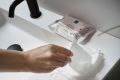 Abena Flushable Intimate Wet Wipes 20 Sheets/Pack - Washing Without Water, Ready for use, 4-in-1 (Clean, Rinse, Dry, Protect). 