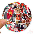 ❉ Wanda Vision Series 02 - Marvel Avengers Superhero TV Shows Vision Scarlet Witch Stickers ❉ 50Pcs/Set Fashion DIY Decals Doodle Stickers.