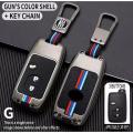 Zinc Alloy Keycover with keychain for Toyota Prado/Land Cruiser. 