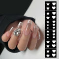 Manicure Sticker Matched Freely Long Nail Art Template Decals. 