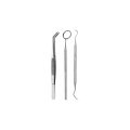 Dental Examination Set | Stainless Steel Export Quality Medical Grade Stainless Steel Mirror Scaler Tweezers Dentist Basic Examination Set | Oral Care Dental Examination Set. 