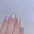 Aurora Nails Glass Foil Film Sticker Cellophane Paper Korean Nail Trend Design Ice Cube Manicure DIY Decoration. 