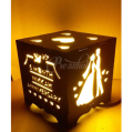 Customized Wooden LED Light Box - Special wooden Anniversary Gift For Love. 