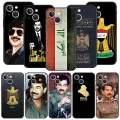 Saddam Hussein Iraq Flag For iPhone 11 12 13 15 14 Pro Max Phone Case X XR XS 7 8 Plus SE 2020 Black Soft Silicone Cover Funda. 