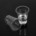 Disposable Drinking Glasses Cups Transparent Plastic - Pack of 100. 
