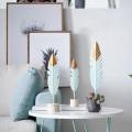 1 Piece Home Decoration Piece Leaf Style Side Table Decoration for Home. 