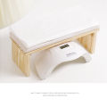 Yuthorite Japanese manicure hand pillow tool log simple style mat can place light therapy machine solid wood light luxury table mat. 